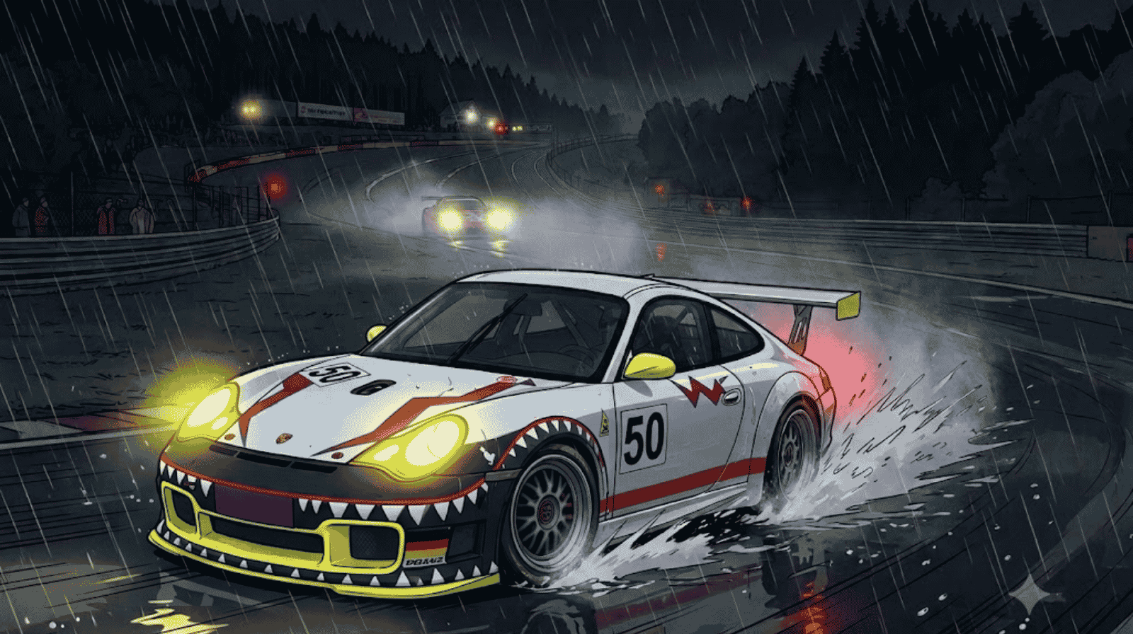 Goliath am Boden: Als der Freisinger-Porsche Spa schockierte