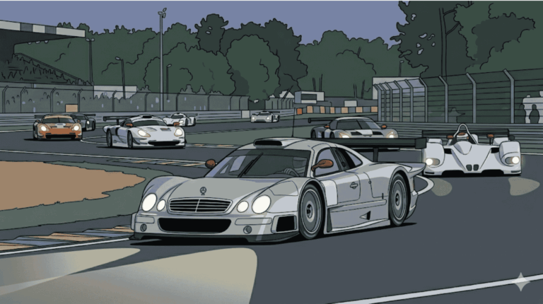 Konstruierter Wahnsinn:  Mercedes-Benz CLK GTR und CLK LM