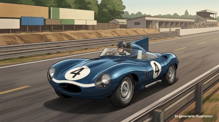 Jaguar D-Type: Wie Aerodynamik und Le Mans eine britische Ikone schufen