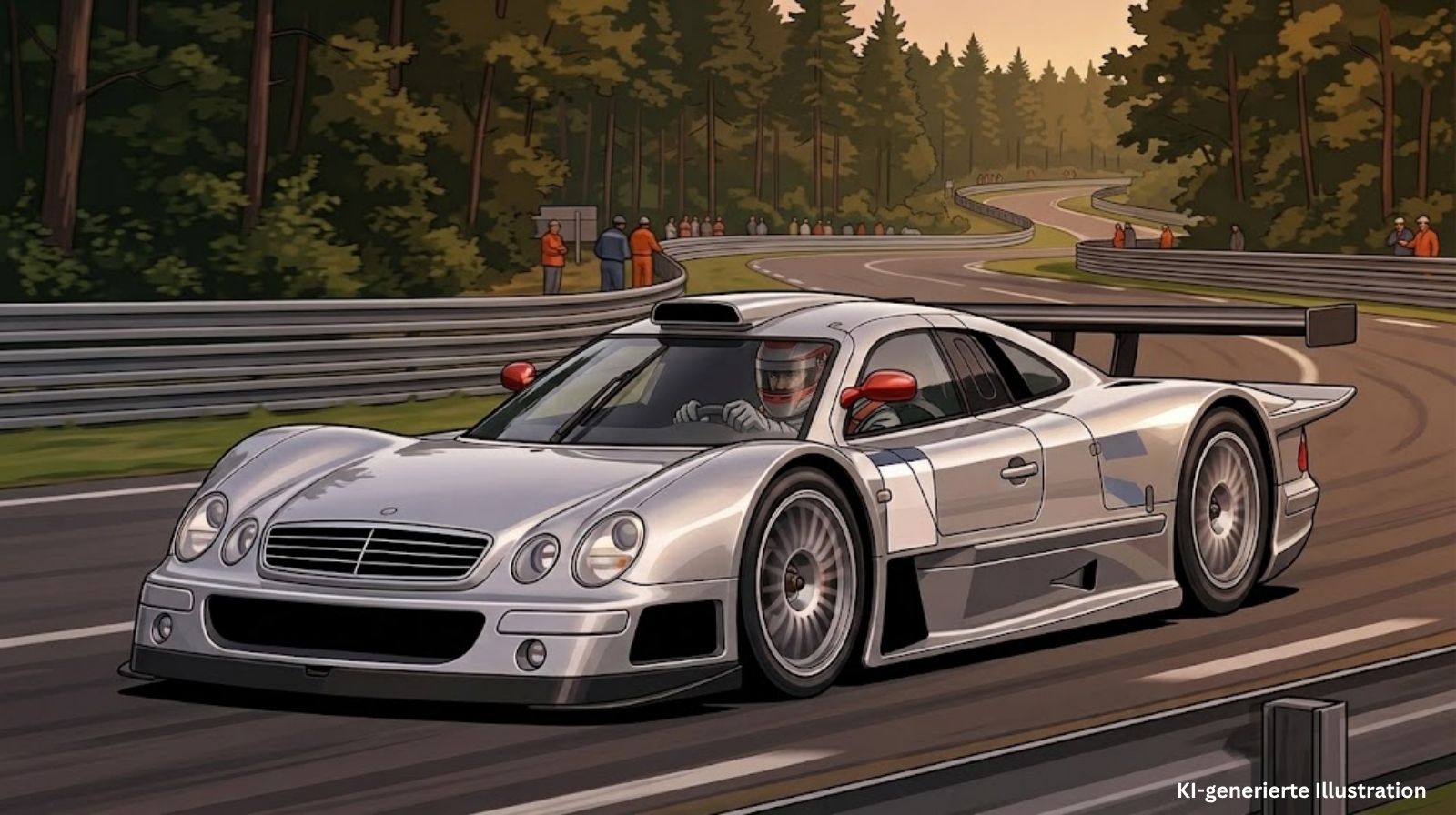 Mercedes CLK LM 1998: Der Le-Mans-Favorit, der nach 19 Runden scheiterte – und danach alles gewann